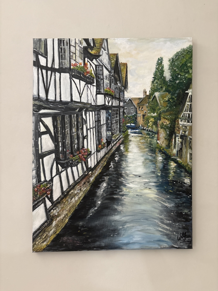 View of the River Stour Canterbury Kent