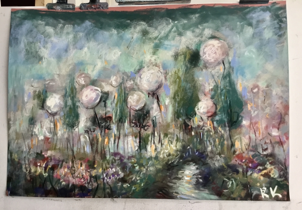 Dreamlike Floral Meadow 