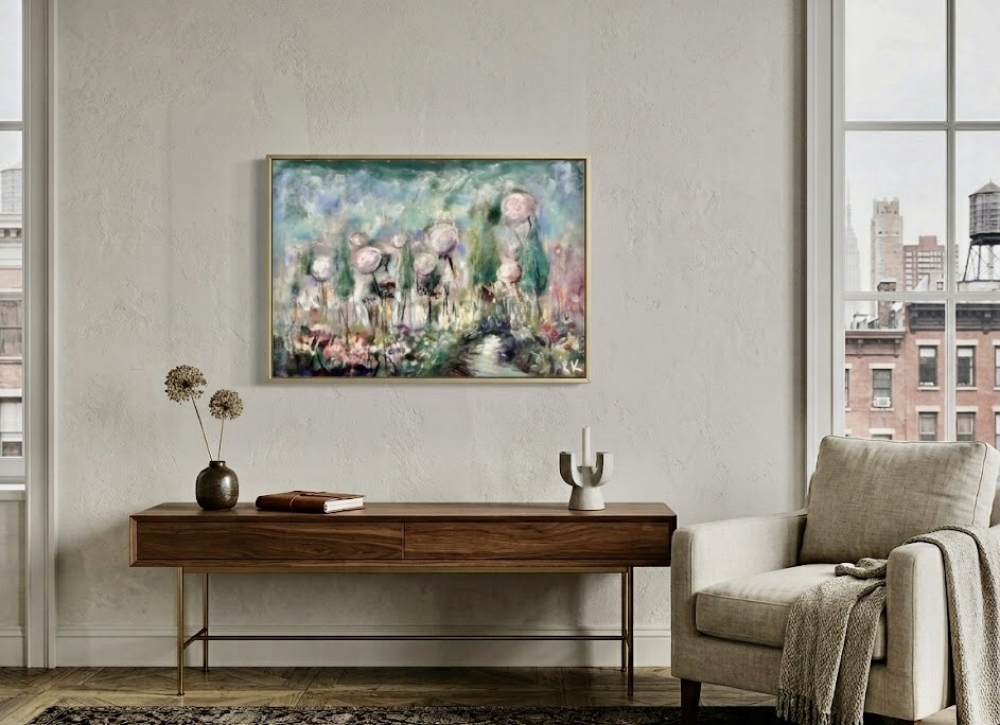 Dreamlike Floral Meadow 