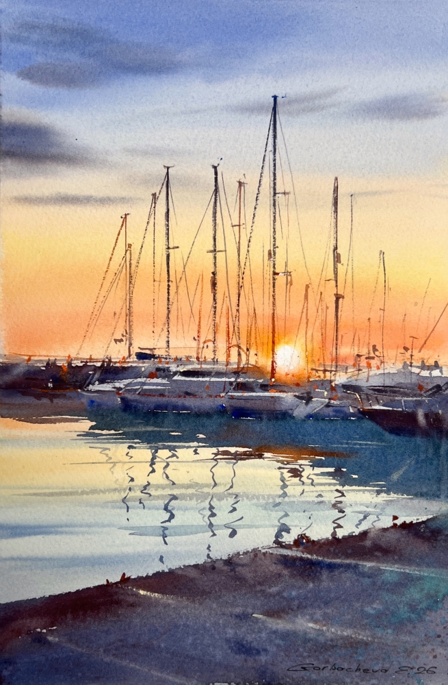 Silent Sunset Marina