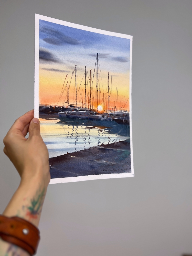 Silent Sunset Marina
