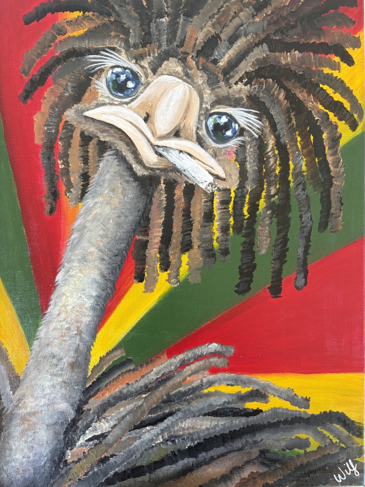 ‘Just Chilling’ Emu