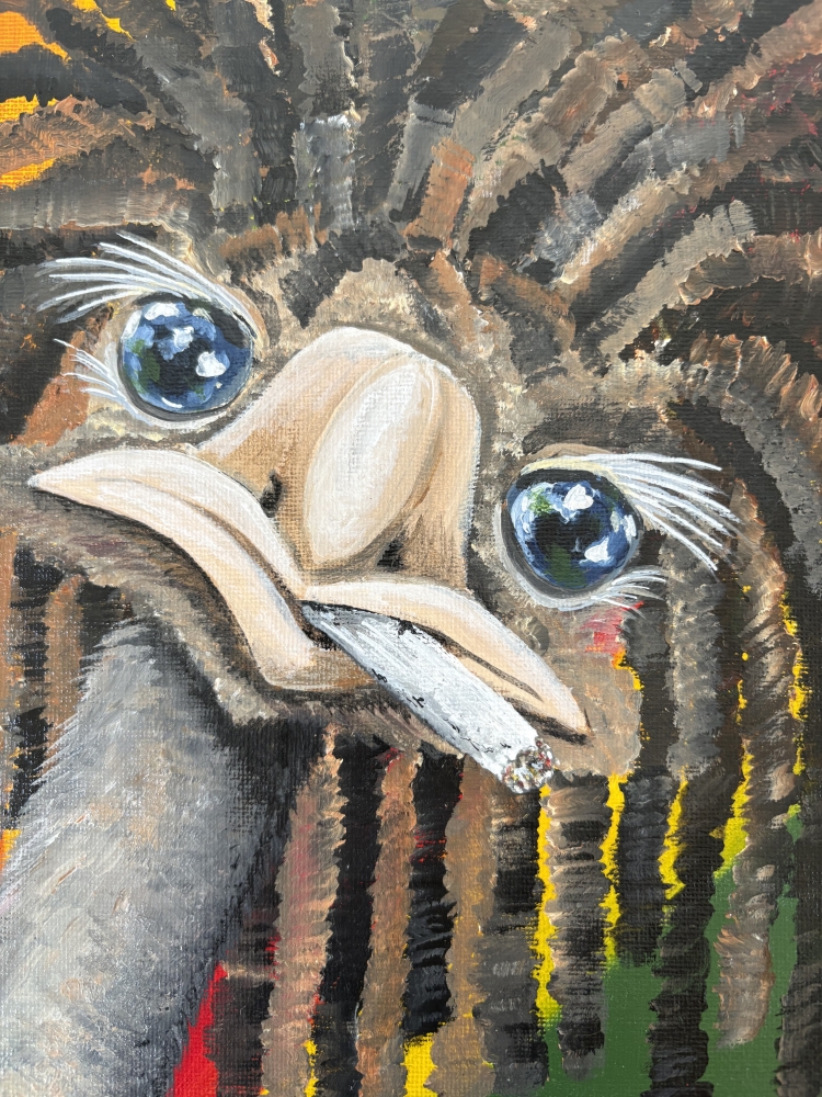 ‘Just Chilling’ Emu