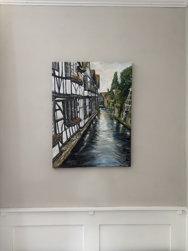 View of the River Stour Canterbury Kent