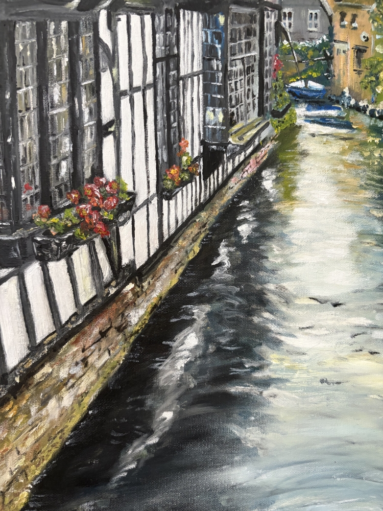 View of the River Stour Canterbury Kent