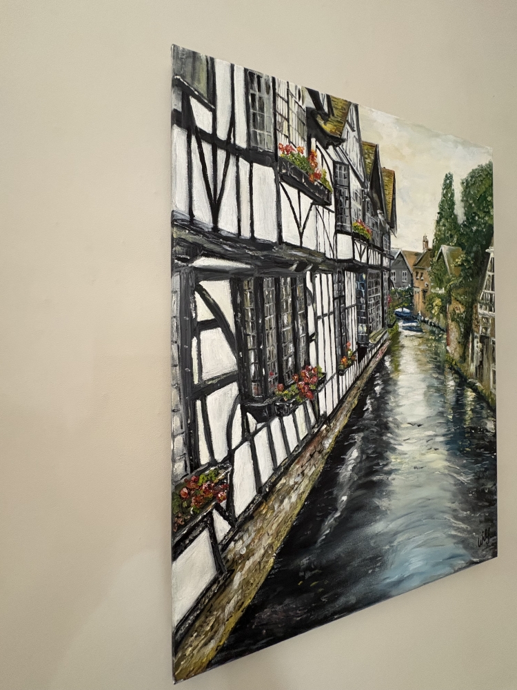 View of the River Stour Canterbury Kent