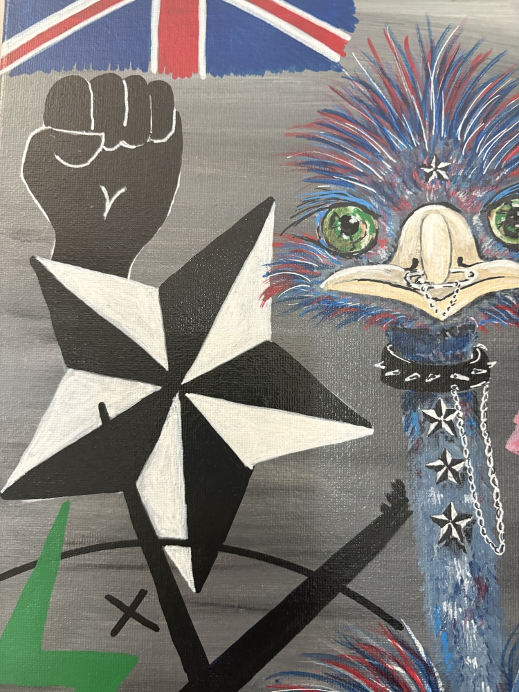 Punk Rocker Emu