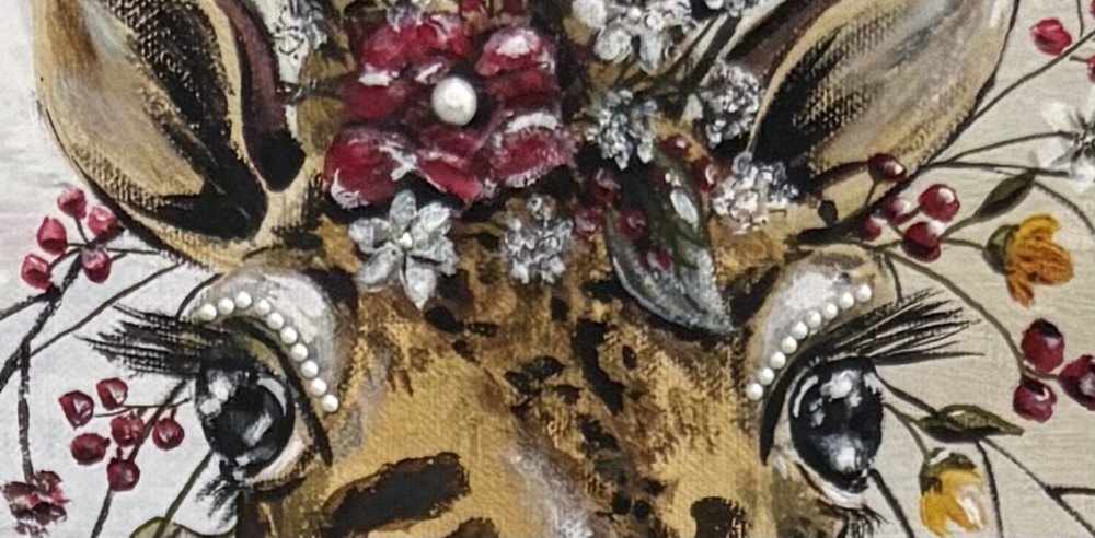 Floral Giraffe 