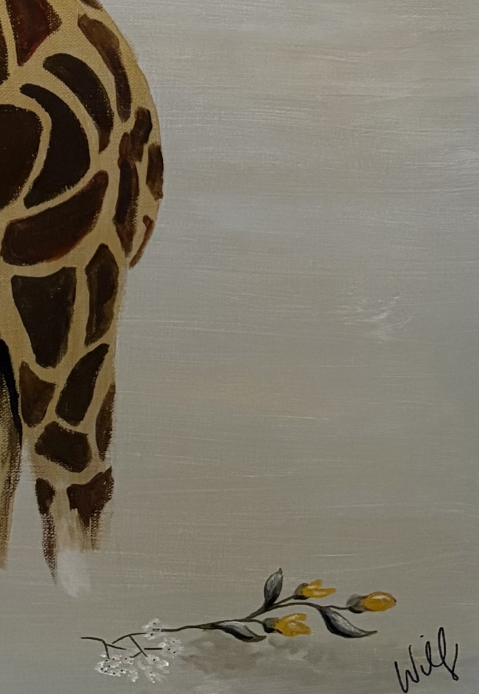 Floral Giraffe 