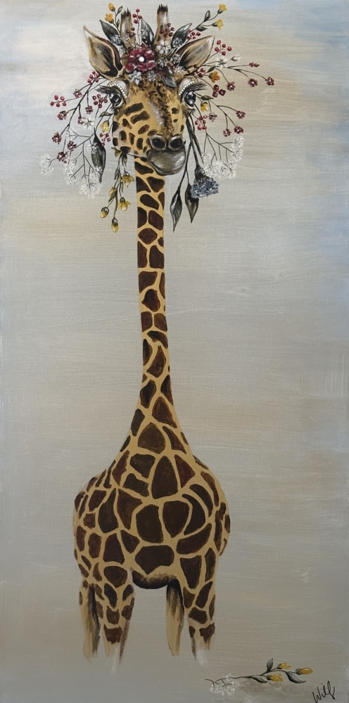 Floral Giraffe 