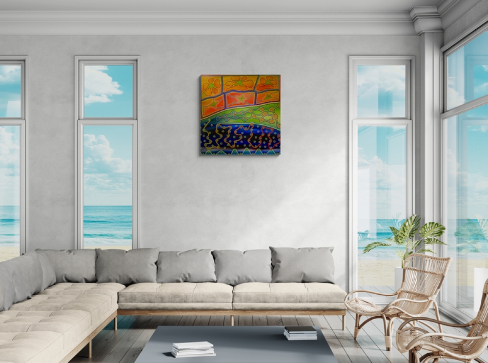 SOLD SOLD SOLD - Modern Rainbow 
