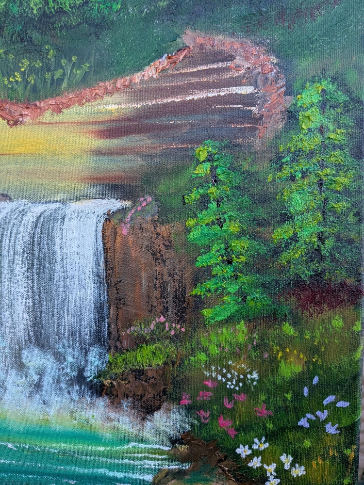 Woodland Glow Falls