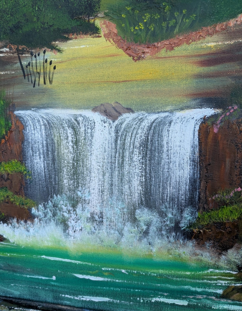 Woodland Glow Falls
