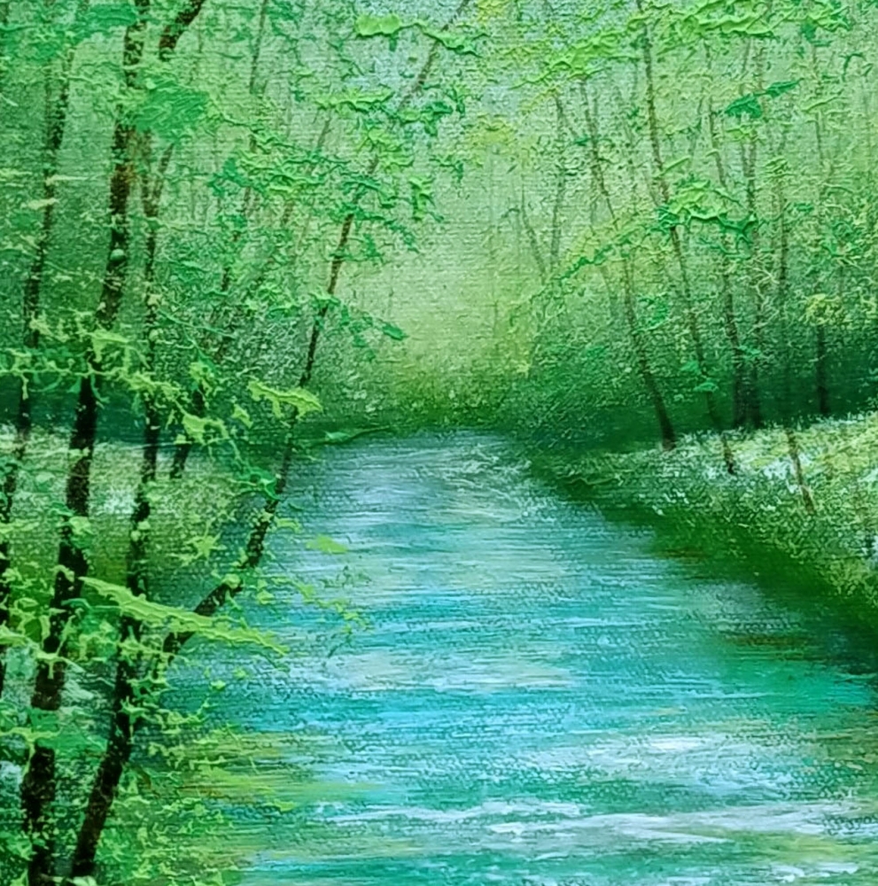River Reflections, Shadows and Light