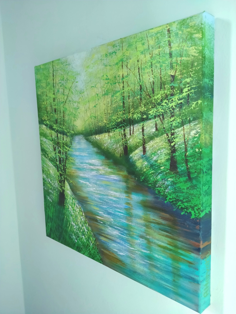 River Reflections, Shadows and Light