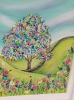 Sycamore Gap Tree dot painting 