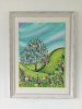 Sycamore Gap Tree dot painting 
