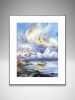 Yacht under the sea skies
