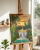 Woodland Glow Falls