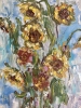 Sunflowers in a vase