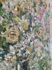 Blooming Harmony – Original Textured Oil Painting on Canvas, Large Floral Bouquet