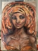 The Woman Who Reigns Original Oil Painting | 50 × 70 cm