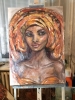 The Woman Who Reigns Original Oil Painting | 50 × 70 cm