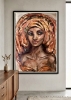 The Woman Who Reigns Original Oil Painting | 50 × 70 cm