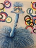 Sixties Hippy Chick Emu