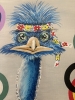 Sixties Hippy Chick Emu