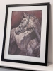 Looking Back - Grey Horse