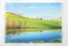 Sketch of River Aire in North Yorkshire III