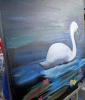 Swan Vignette style