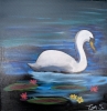 Swan Vignette style