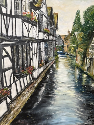 View of the River Stour Canterbury Kent