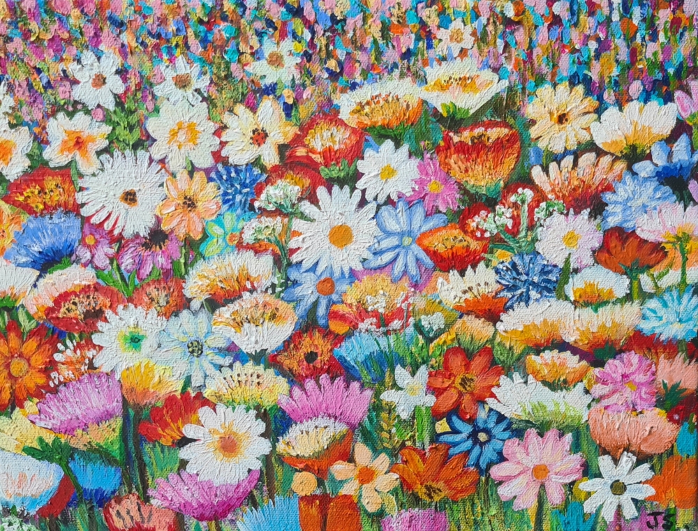 Wild flower meadow