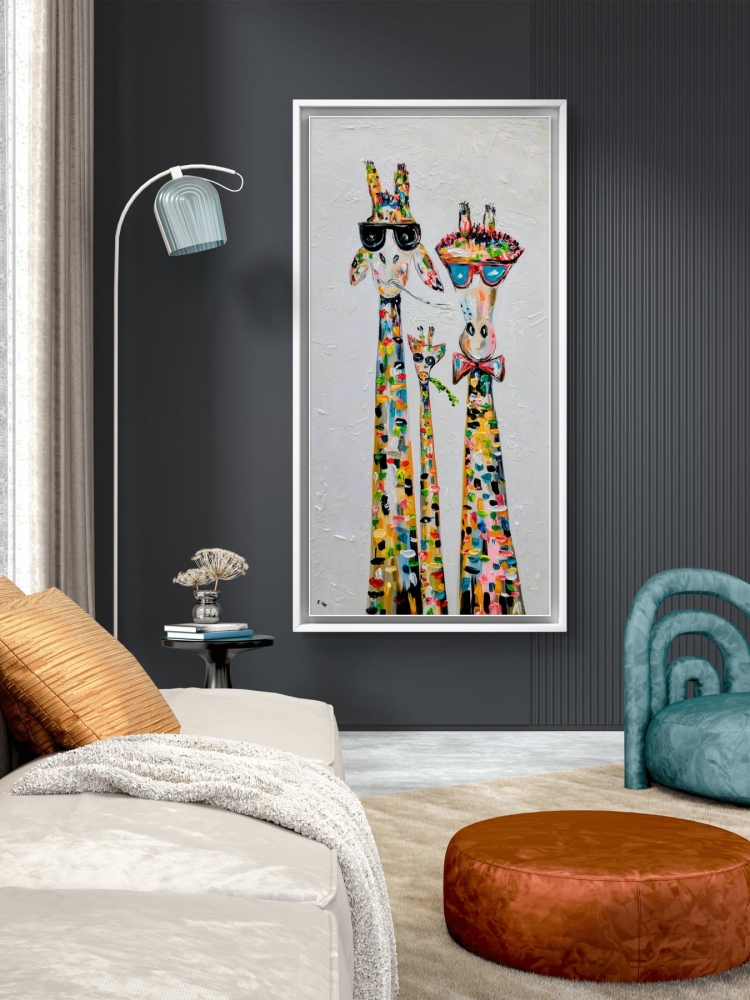 Funky giraffes 
