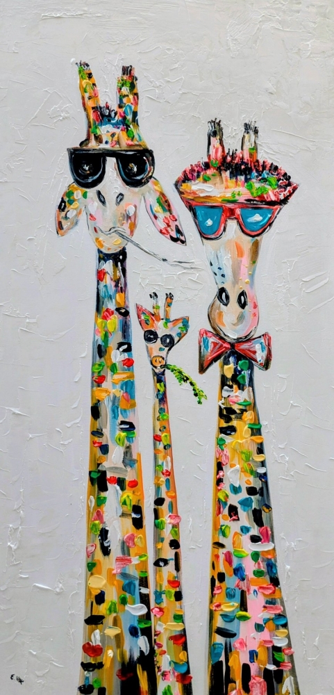 Funky giraffes 