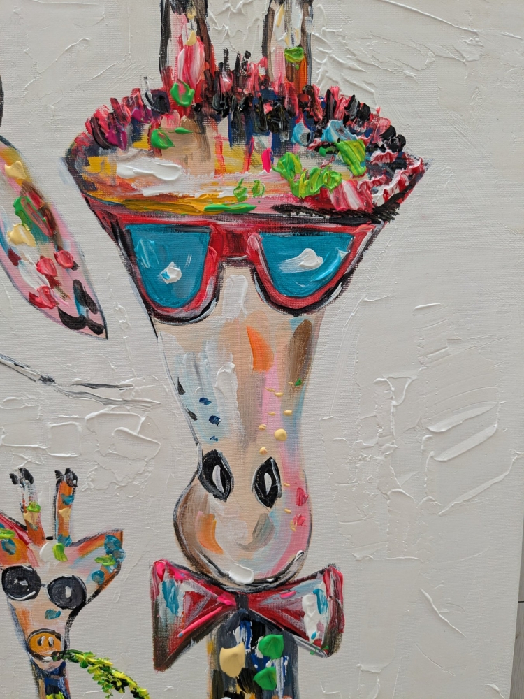 Funky giraffes 