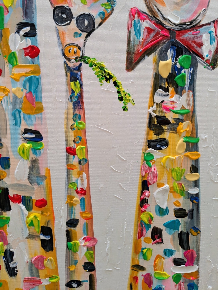 Funky giraffes 