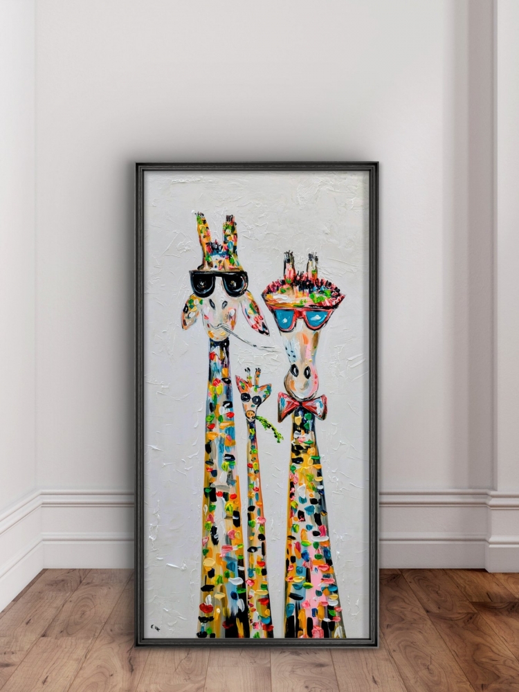 Funky giraffes 