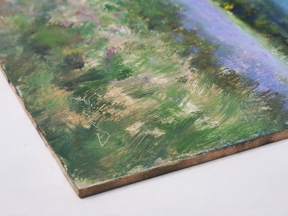 Lavender Fields and Broom