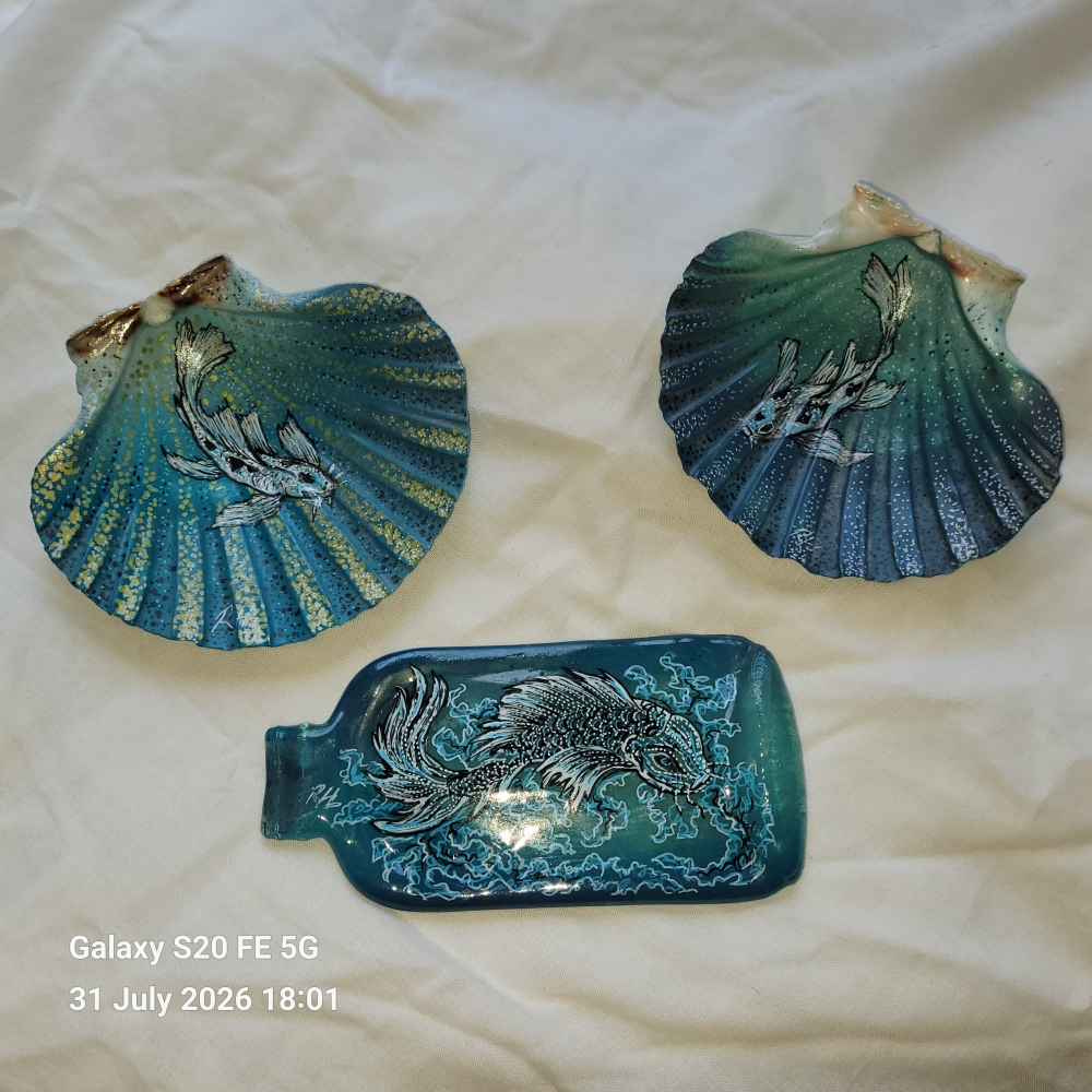 Fishy soapdishes