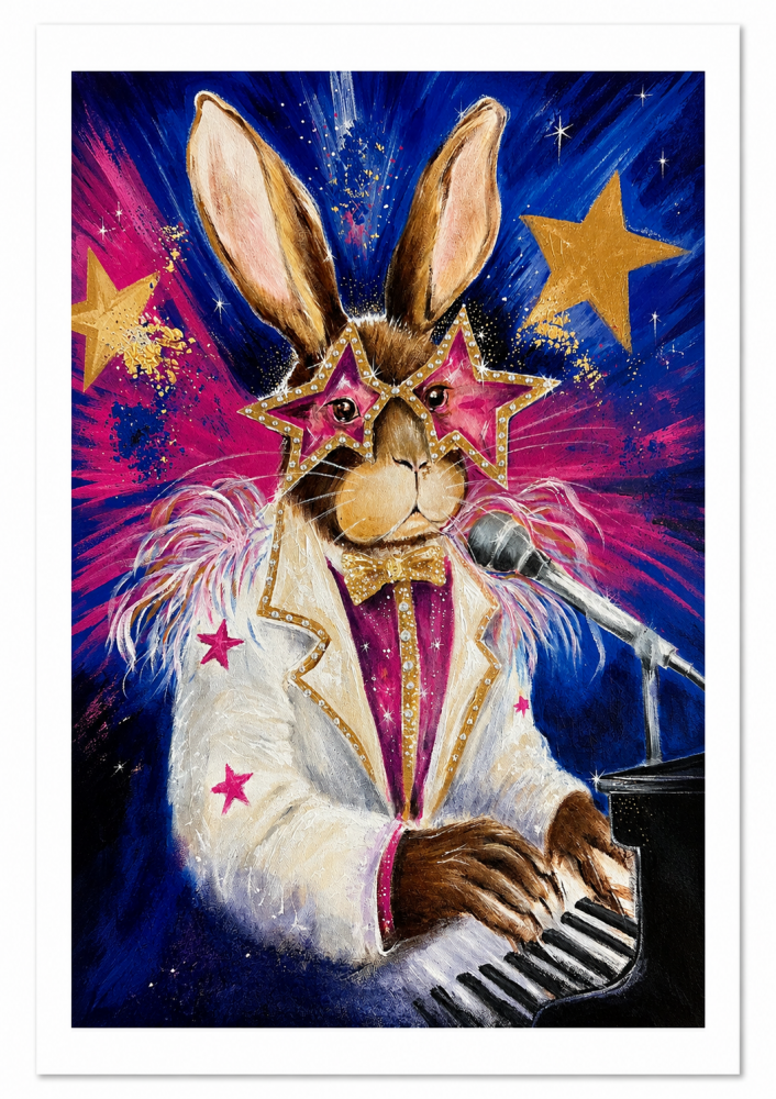 Rocket Hare – Limited Edition Print