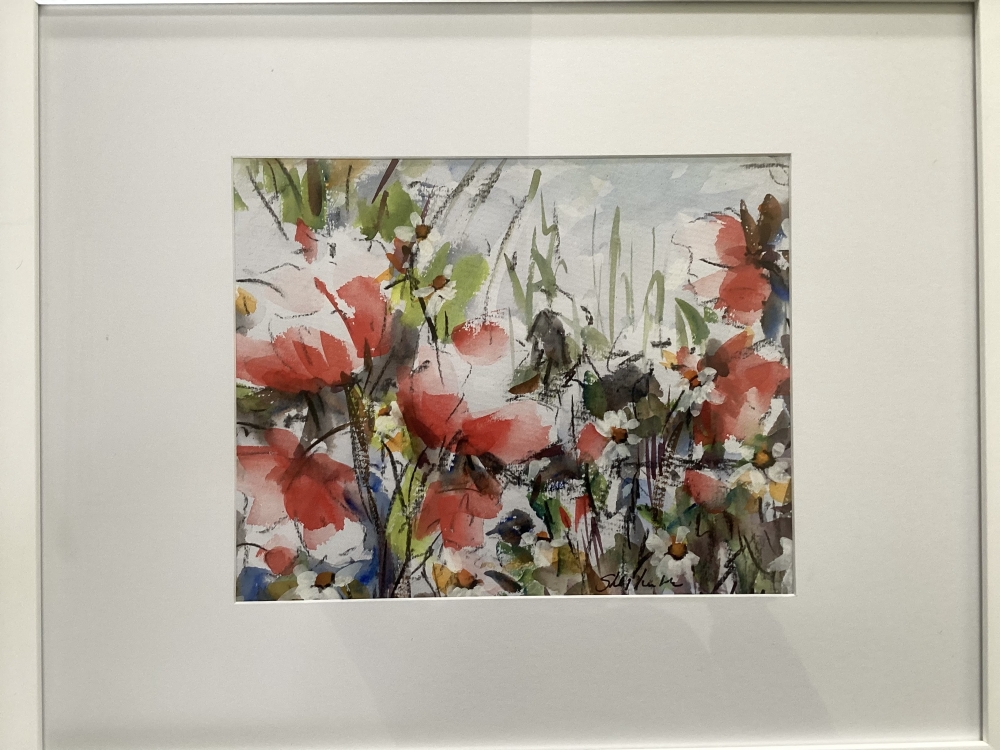 Poppies Along the Path