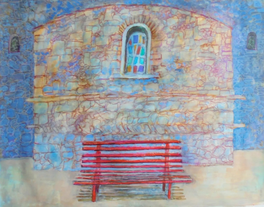 THE OLD WALLS OF ST LAURENT
