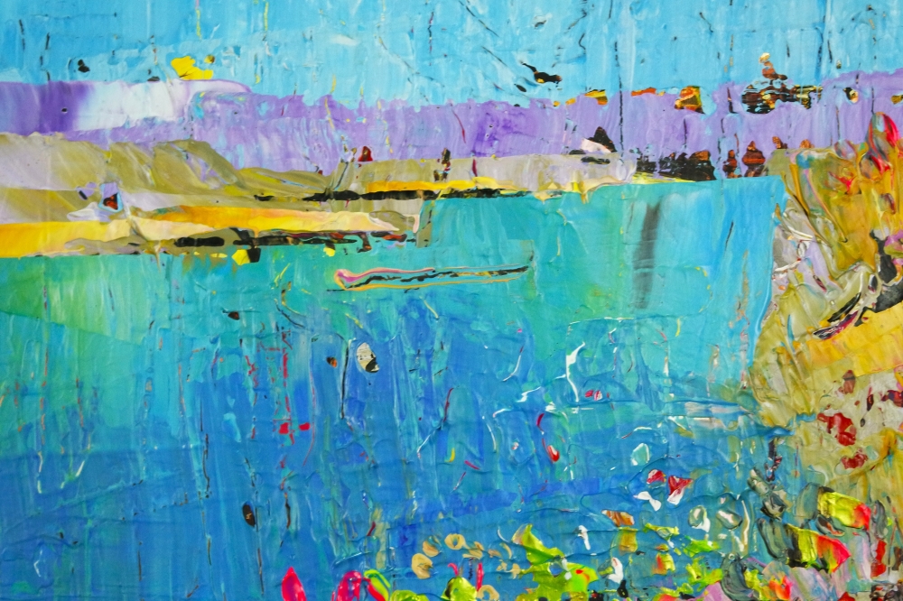 Abstract Beach Hills 715