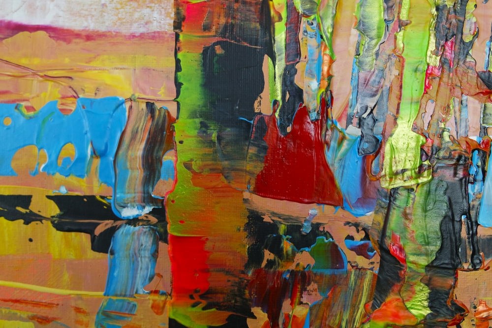 Abstract Landscape Colourful 695