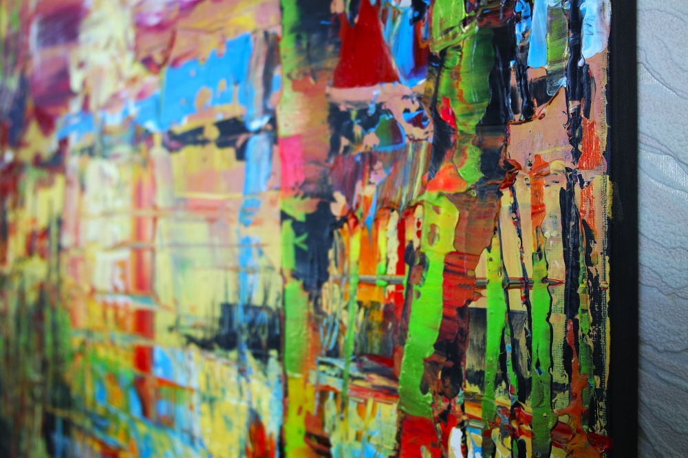 Abstract Landscape Colourful 695