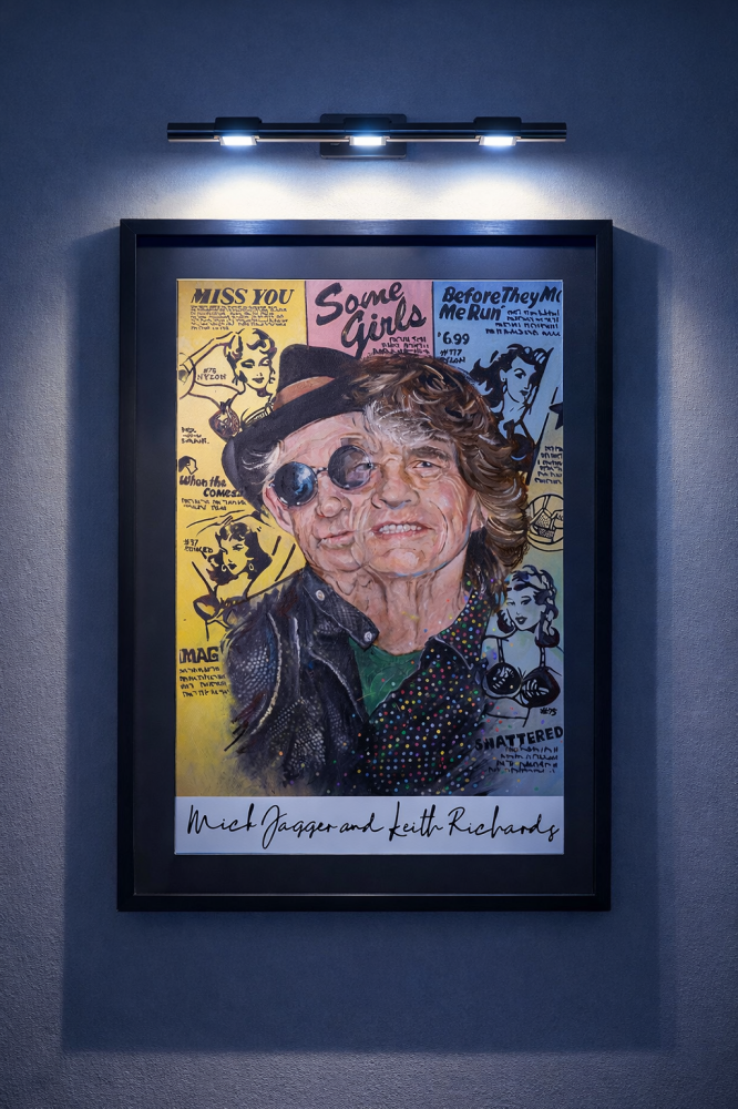 Mick Jagger & Keith Richards